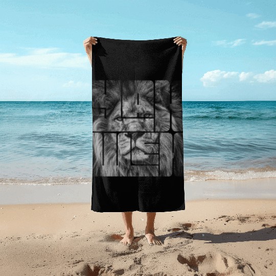 Yahweh (YHWH) Lion Beach Towels