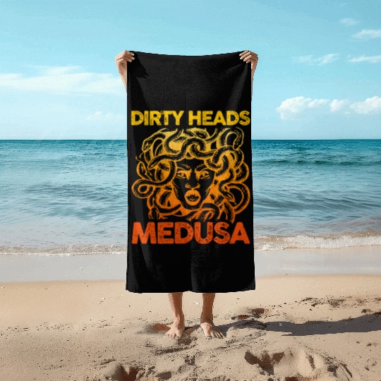 Dirty Heads Medusa Music Band Musician Fan Gift Beach Towels