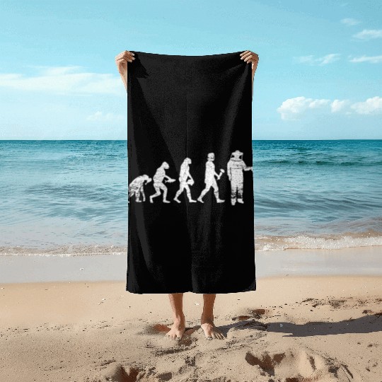 Beekeeper Evolution Beach Towels