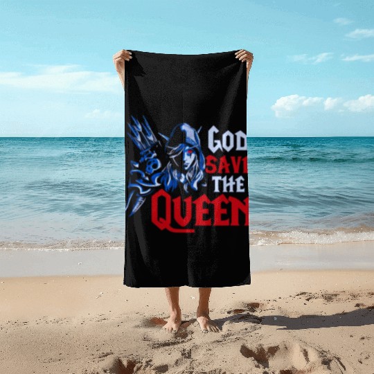 World of Warcraft Sylvanas Windrunner God Save The Beach Towels