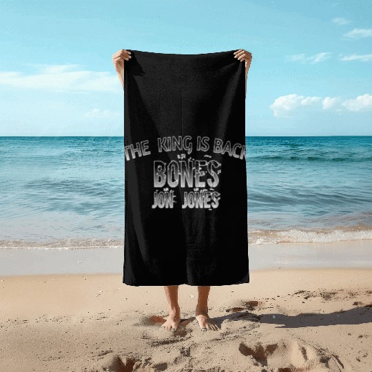 Unbroken Jon Jones Beach Towels