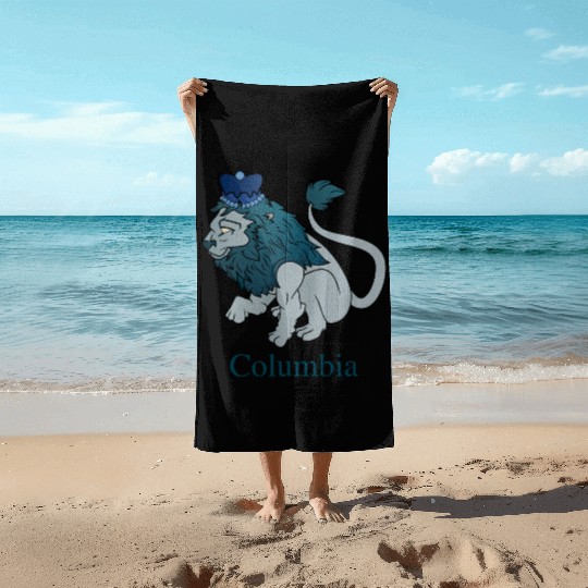 Columbia University Lion Beach Towels
