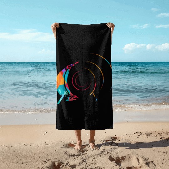 Drum n Bass Beach Towels
