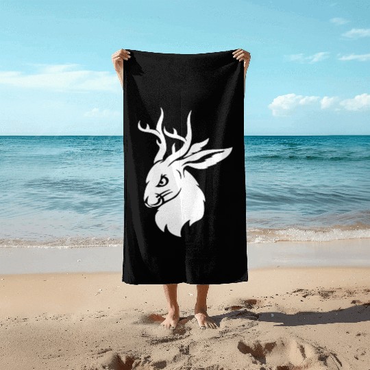 Jackalope Beach Towels