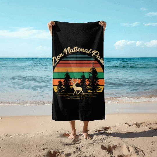 Zion National Park Beach Towels
