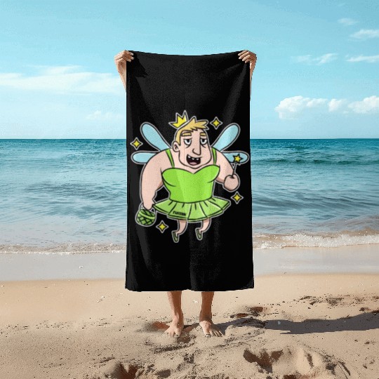Tooth Fairy tales funny mouth Magic Kids Gift Beach Towels