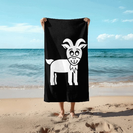 Goat Beach Towels