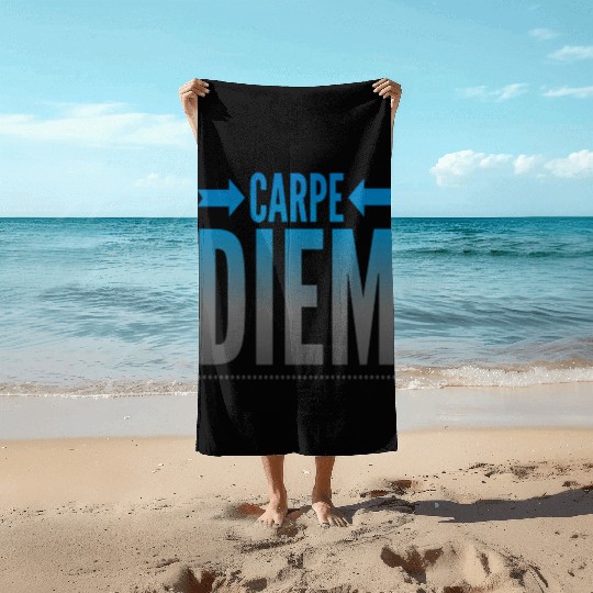 carpe Diem Beach Towels