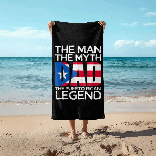 Puerto Rico Gifts For Dad Fathers Day Puerto Rican Beach Towels