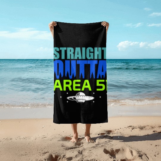 Area 51 Beach Towels