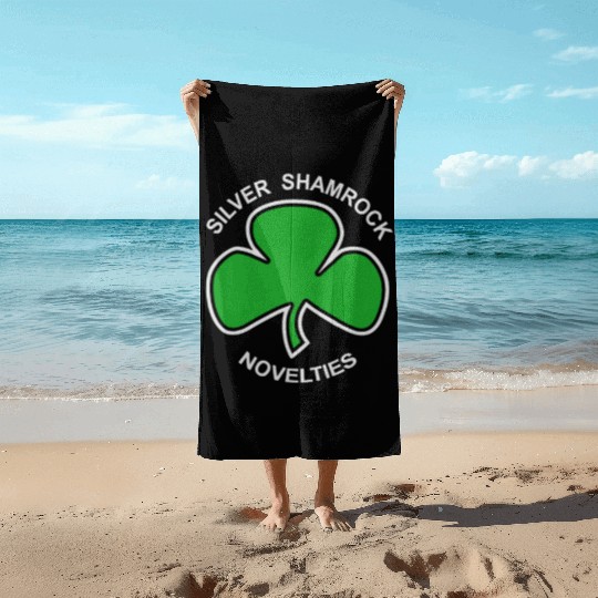 Silver Shamrock Novelties Beach Towels