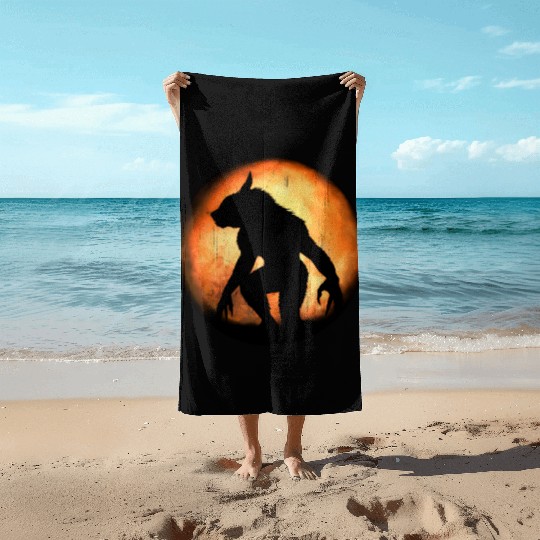 Werewolf Beach Towels