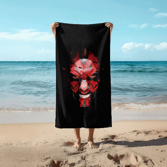 darth maul sith Beach Towels