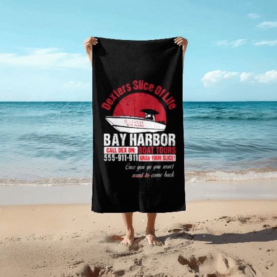 Cool Dexter Bay Harbor Boat Tours Beach Towels
