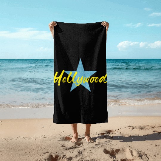 Hollywood Star Beach Towels