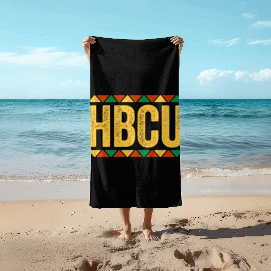 Hbcu Beach Towels Historical Black College Alumni Gift