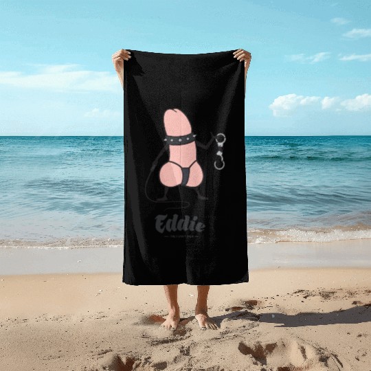 Eddie Funky Dick BDSM Beach Towels