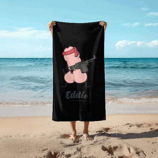 Eddie Funky Rambo Dick Beach Towels