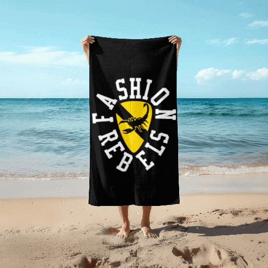 Fashion Rebels Records Beach Towels
