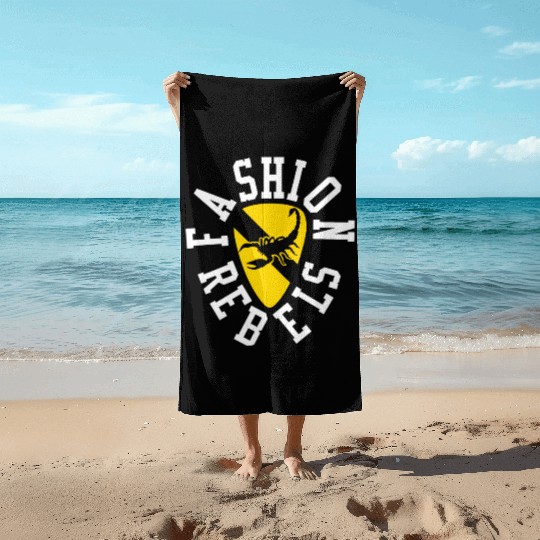 Fashion Rebels Records Beach Towels