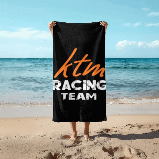 Ktm Racing Team Beach Towels