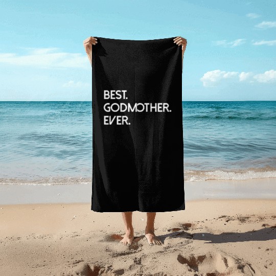 God Mother Ever Lover Happy Beach Towels