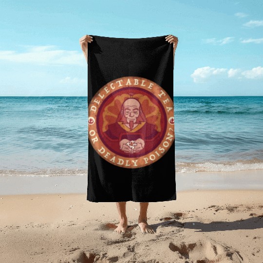 UNCLE IROH JASMINE TEA Beach Towels