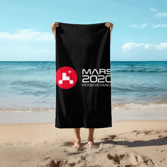 Mars 2020 Perseverance Rover Beach Towels