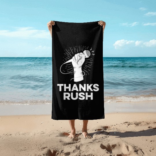 Forever a Ditto Head thanks rush- Rush Tribute Beach Towels