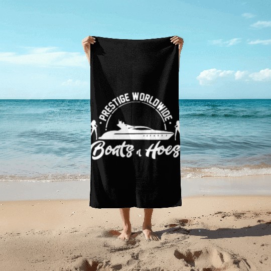 boats and hoes step brothers Beach Towels