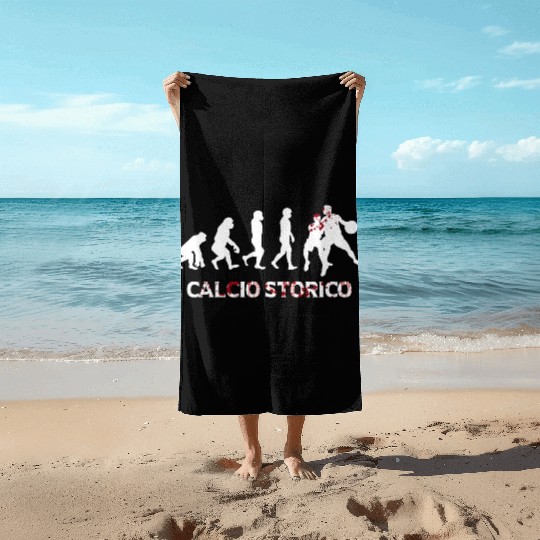 Calcio Storico Evolution Beach Towels
