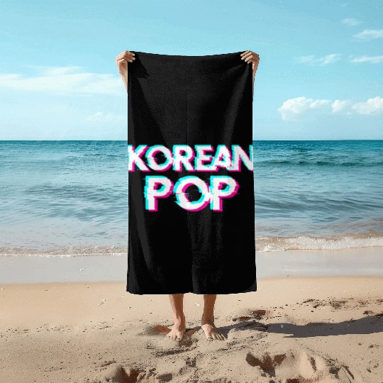 Korean Pop Merchandise K-Pop Beach Towels