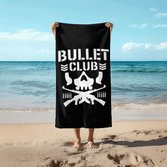 bullet club Beach Towels