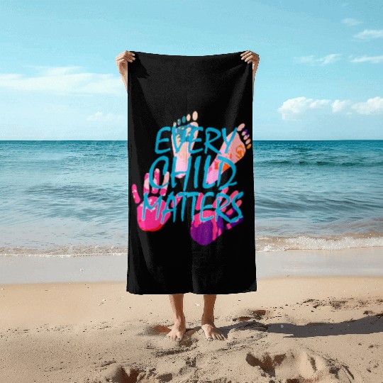 Every Child Matters Colored Beach Towels