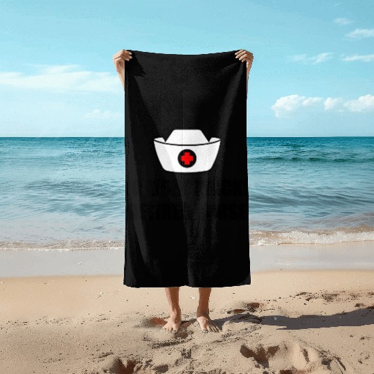 No More Pricks, Retired Nurse 3 Beach Towels