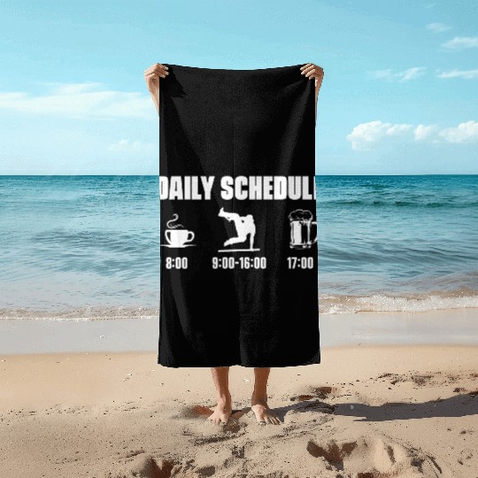 Parkour Freerunning Free Running Beach Towels