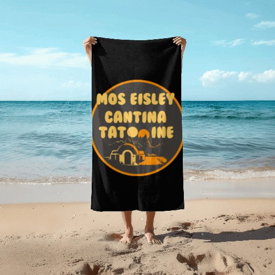 Star Wars Mos Eisley Cantina Tatooine Beach Towels