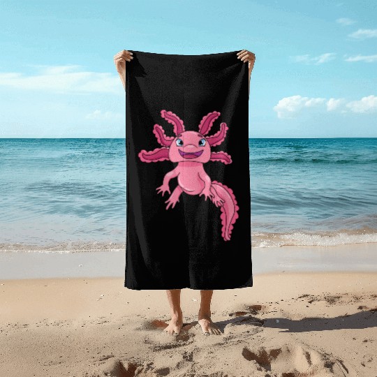 Axolotl Beach Towels