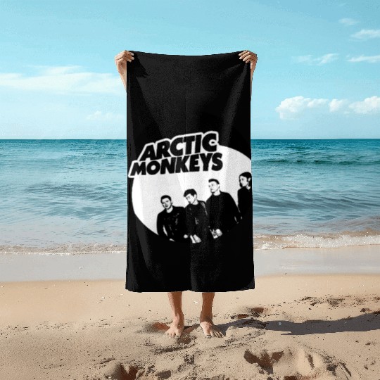 arctic monkeys Beach Towels