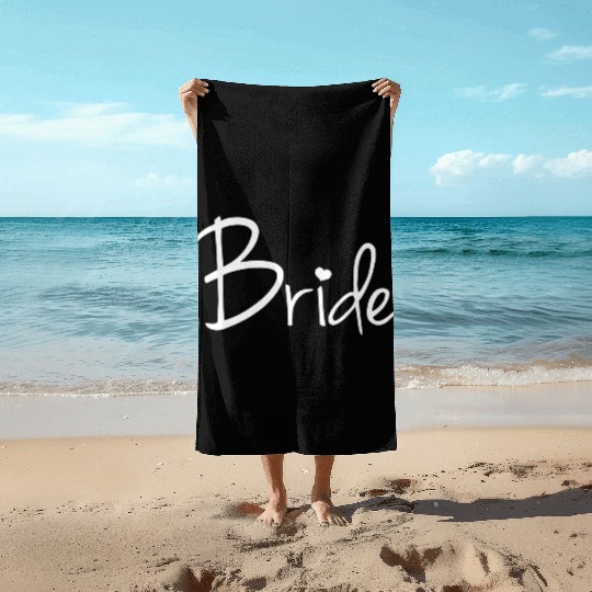 Bride Love Cool Logo Beach Towels