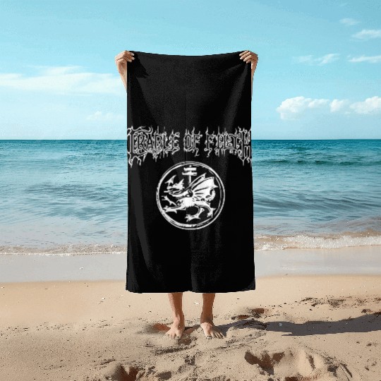 cradle of filth Beach Towels
