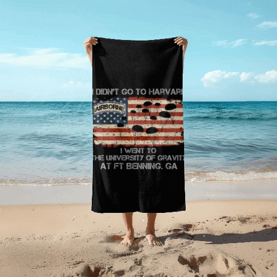 82nd Airborne Division US Army Veteran US Beach Towels