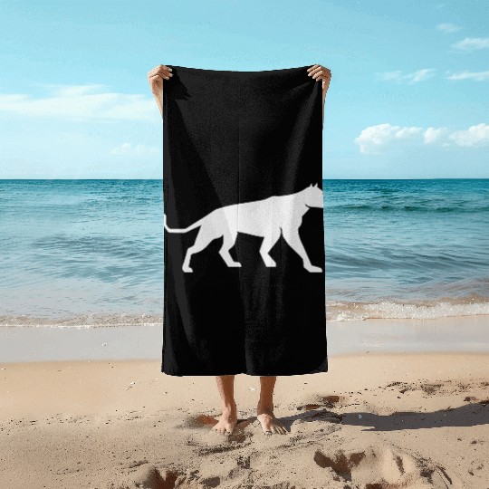 Mountain Lion Beach Towels