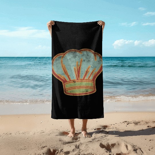 Chef hat Beach Towels