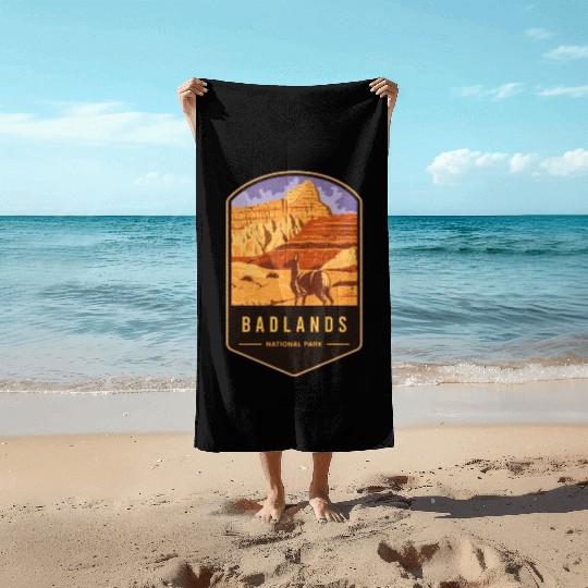 Badlands National Park Beach Towels