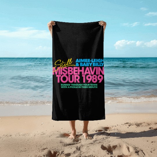 Righteous Gemstones Misbehavin Beach Towels