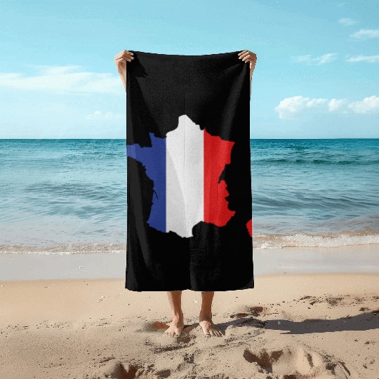 France Beach Towels
