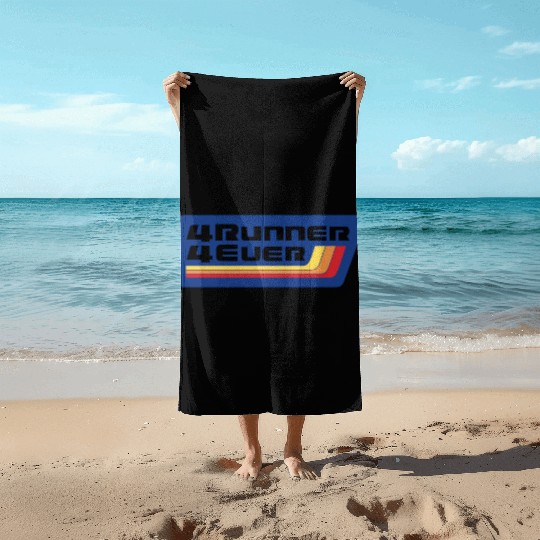 4 Runner 4 Ever Blue Yellow Orange Red Beach Towels