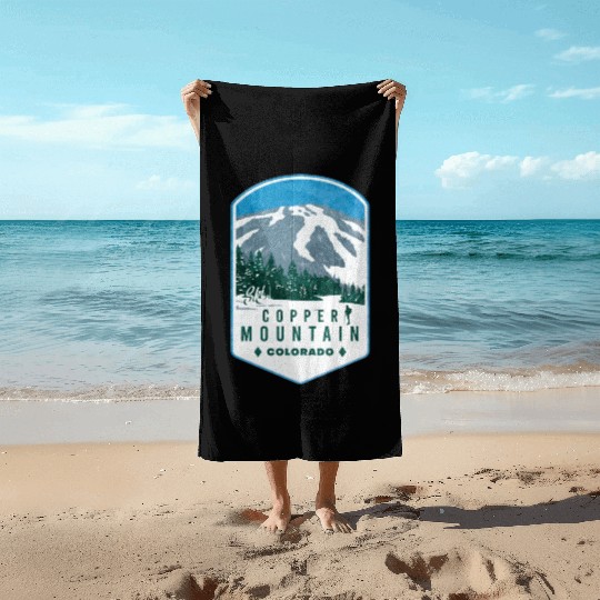 Copper Mountain Colorado Ski Beach Towels