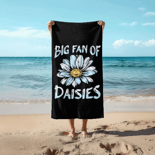 Daisy Garden Gardening Gardener Beach Towels